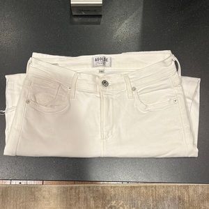 Agolde White Skinny Jeans